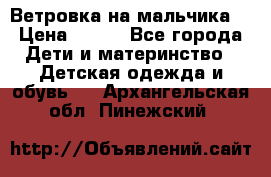 Ветровка на мальчика  › Цена ­ 500 - Все города Дети и материнство » Детская одежда и обувь   . Архангельская обл.,Пинежский 